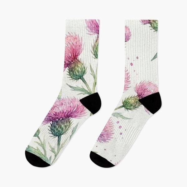 Item preview, Wild Pink Thistles designed and sold by TinCatOutPost.