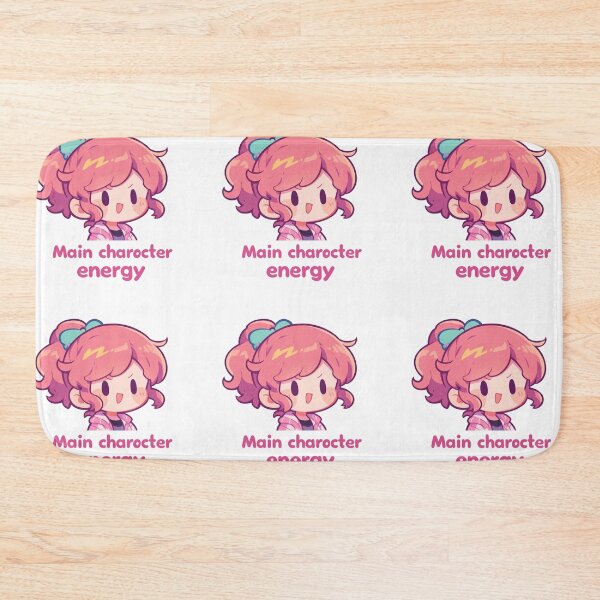 Item preview, Main character energy  designed and sold by MendaciousMina.