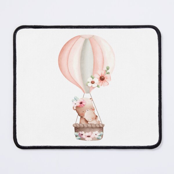 Item preview, Easter Mom and Baby Bear with Balloon - Adorable Spring Animal Gift designed and sold by FuzionRaptor.