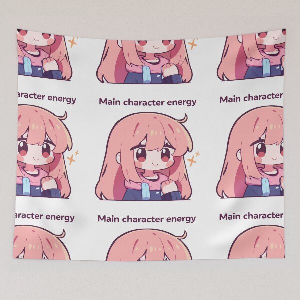 Item preview, Main character energy  designed and sold by MendaciousMina.