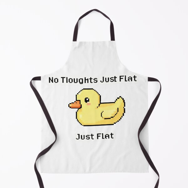 Item preview, Cartoon duck floats on water with text message about simplicity and clarity in thoughts designed and sold by SpaceartLilu.