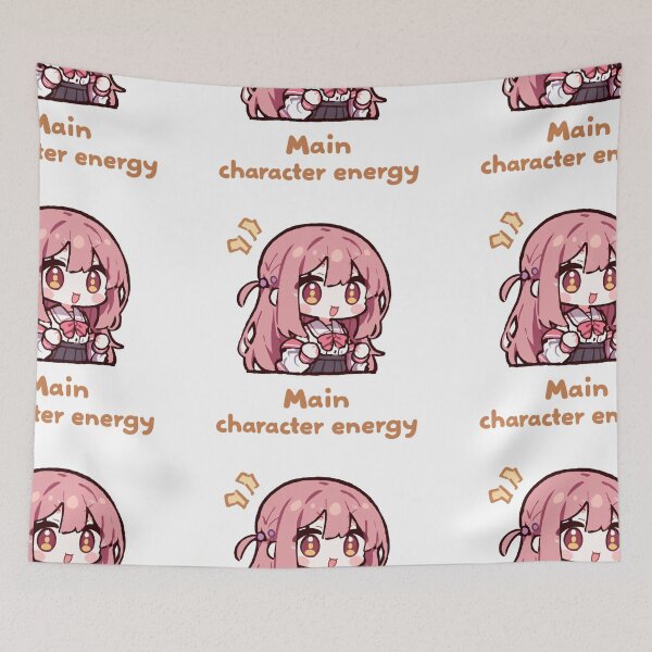 Item preview, Main character energy  designed and sold by MendaciousMina.