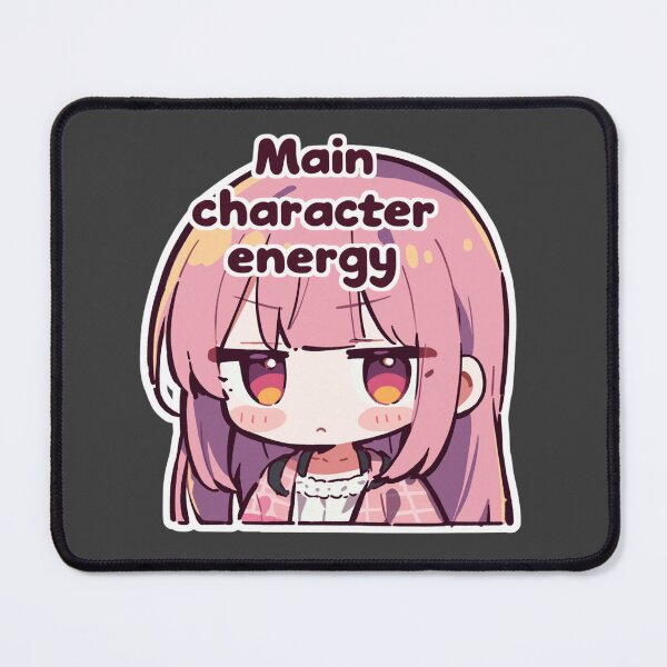 Item preview, Main character energy designed and sold by MendaciousMina.