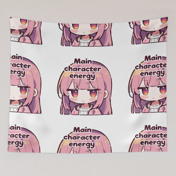 Item preview, Main character energy  designed and sold by MendaciousMina.