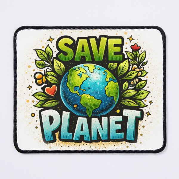 Item preview, Save the Planet Earth Day Environmental Awareness Design designed and sold by Bure-NS.