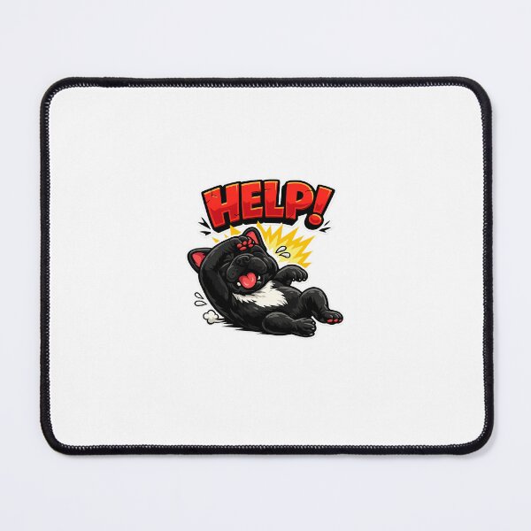 Item preview, Funny French Bulldog – “HELP” designed and sold by MoodPrintssCo.