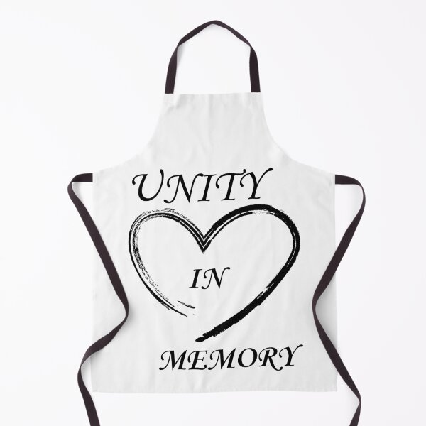Item preview, Unity In Memory Memorial Day Heart Remembrance Tribute Design designed and sold by CyfroweMysli.