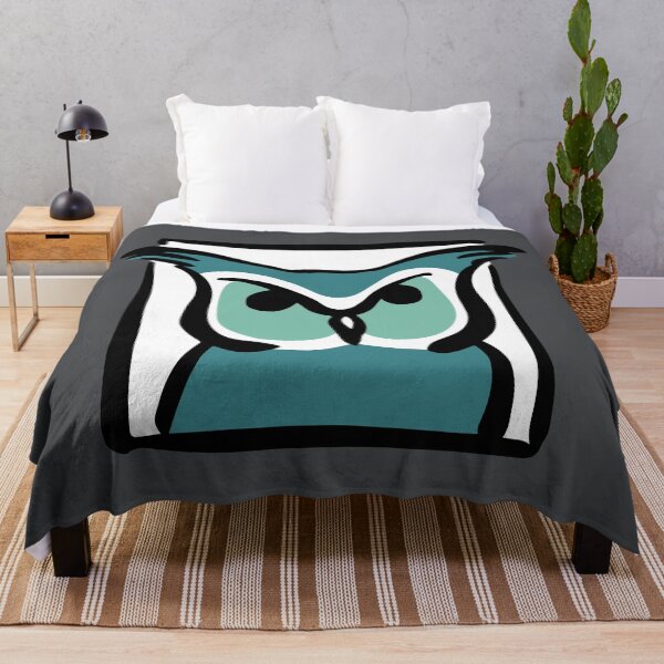 Item preview, Single Blue Owl in Window designed and sold by ATGFC.
