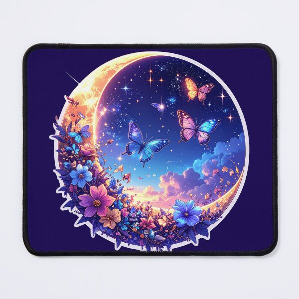 Item preview, Moonlit Butterfly Fantasy designed and sold by RedVista.