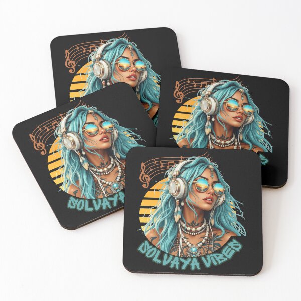 Item preview, Boho Sunset Music Girl Summer Vibes designed and sold by Szpaku desart .
