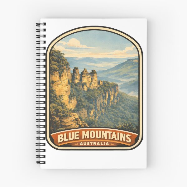 Item preview, Blue Mountains National Park Australia designed and sold by LoveLabDesign.