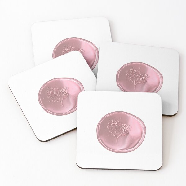Item preview, Pink Wax  Minimal  Fllowers  Art  designed and sold by gluxdesing.