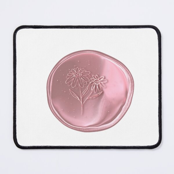 Item preview, Pink Wax Minimal Fllowers Art designed and sold by gluxdesing.