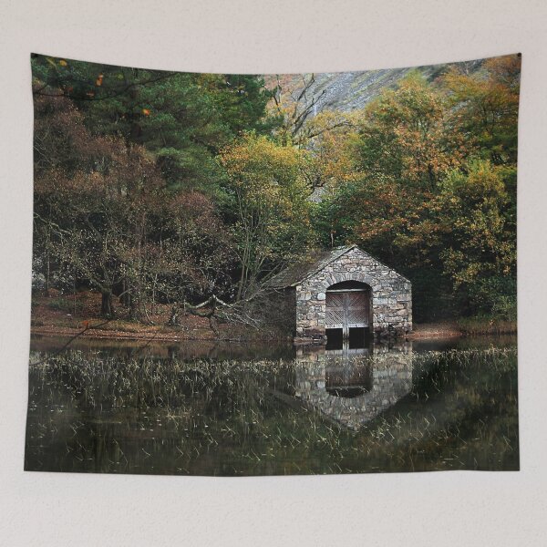 Item preview, old boathouse designed and sold by Murph's Images.