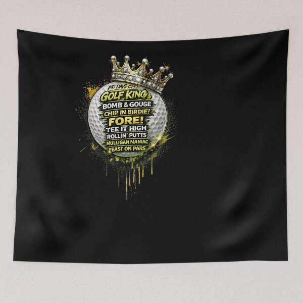 Item preview, Crowned Golf Ball designed and sold by Walkaaa Designs.