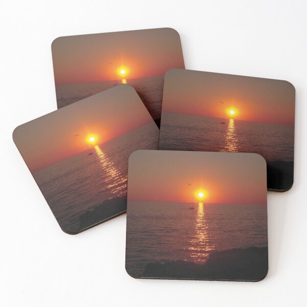 Item preview, Sunset from coast of Rovinj, Croatia designed and sold by CheekyChameleon.