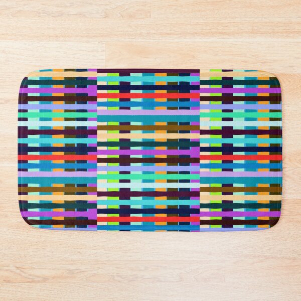 Item preview, Vibrant Multi-Color Geometric Zigzag Pattern designed and sold by fleur-atelier.