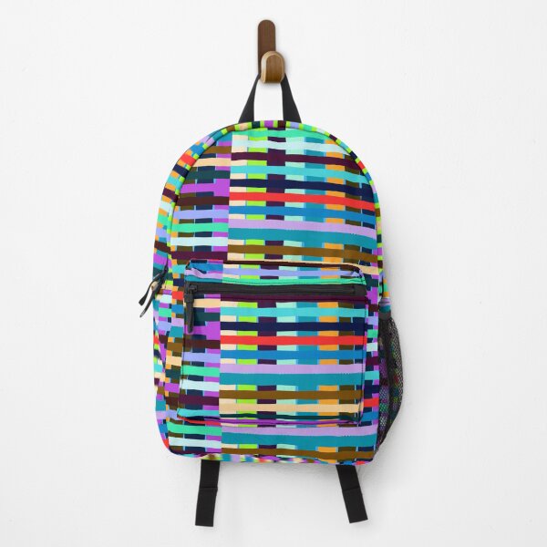 Item preview, Vibrant Multi-Color Geometric Zigzag Pattern designed and sold by fleur-atelier.