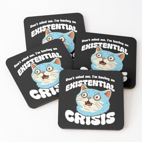 Item preview, Existential Crisis Cat Shirt | Funny Meme Tee | Weirdcore Cottagecore Gift designed and sold by rvanderveken.