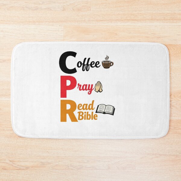 Item preview, CPR - Daily Spiritual Routine for Survival - Muticolor Text designed and sold by JW Best Life Ever Designs and More.