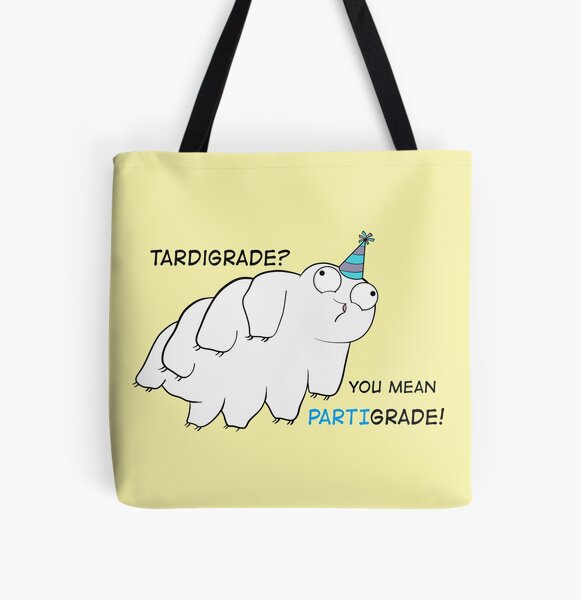 Partigrade Tardigrade All Over Print Tote Bag