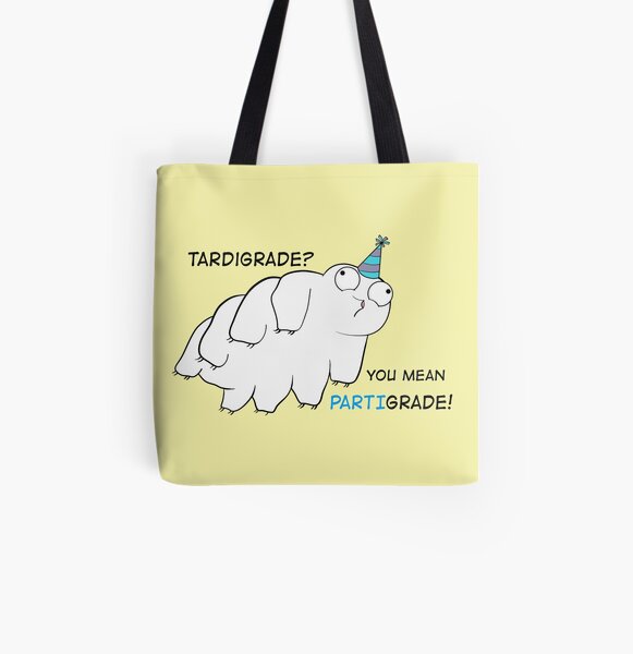 Partigrade Tardigrade All Over Print Tote Bag