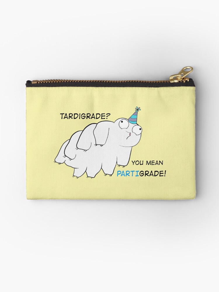 Thumbnail 1 of 4, Zipper Pouch, Partigrade Tardigrade designed and sold by amoebasisters.