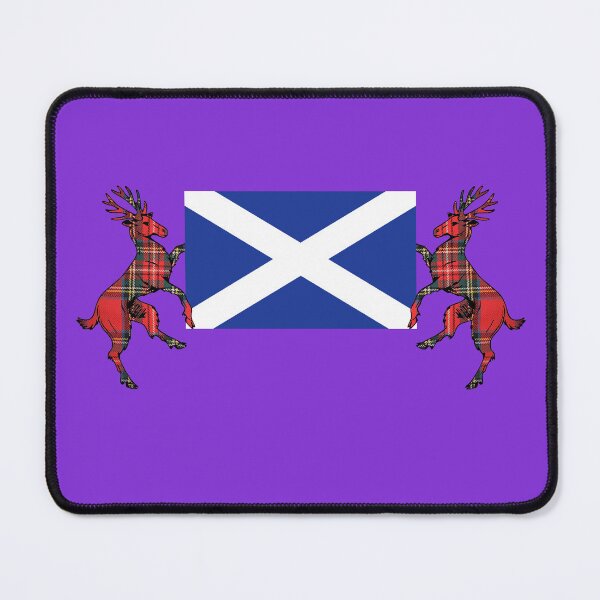Item preview, Tartan Stags and Saltire designed and sold by Murph's Images.