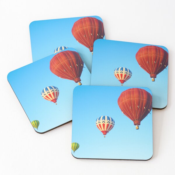 Item preview, Colorful Hot Air Balloons in Flight designed and sold by jklune.