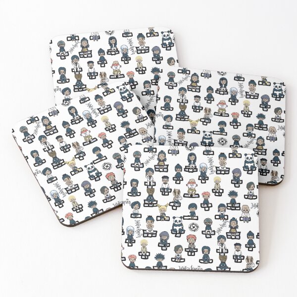Item preview, All of Jujutsu Kaisen High on white designed and sold by LorlovesDesign.