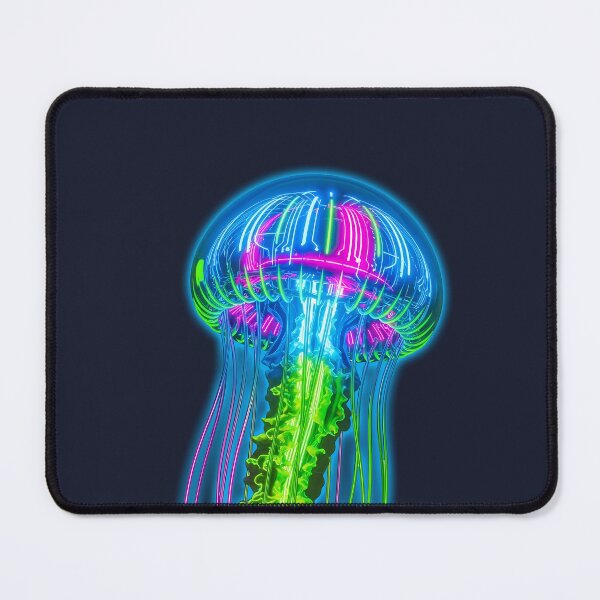 Item preview, Cybernetic Jellyfish Nexus - Deep Data Current Art designed and sold by powersunlight.