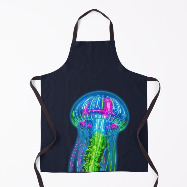 Item preview, Cybernetic Jellyfish Nexus - Deep Data Current Art designed and sold by powersunlight.
