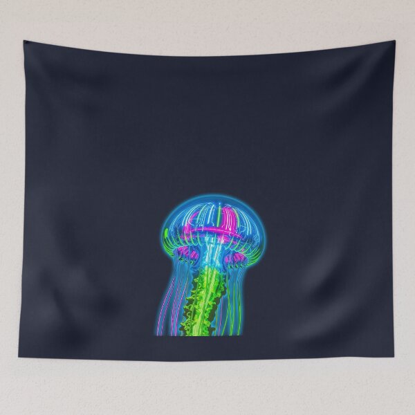 Item preview, Cybernetic Jellyfish Nexus - Deep Data Current Art designed and sold by powersunlight.
