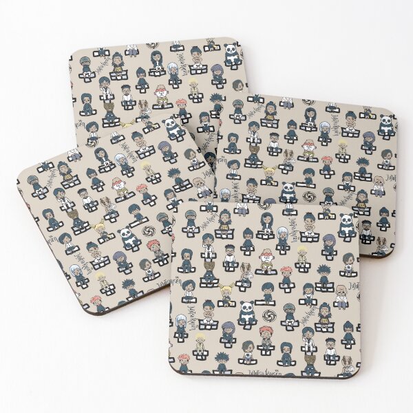 Item preview, All of Jujutsu Kaisen High on beige designed and sold by LorlovesDesign.