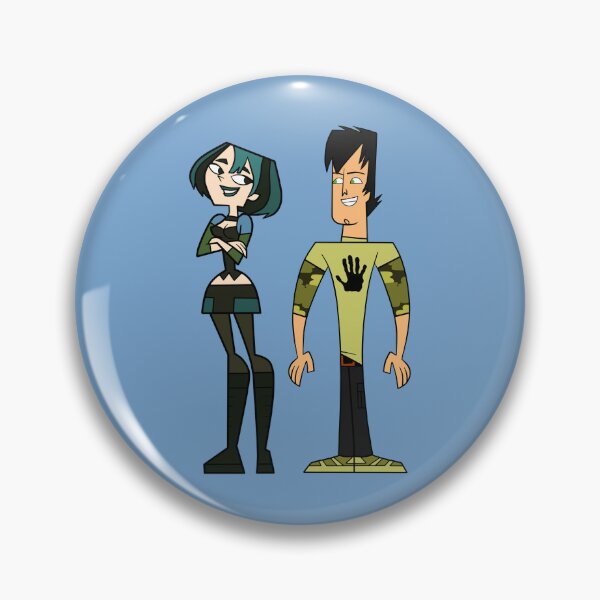 Item preview, Total Drama; Gwen and Trent; Sea Blue designed and sold by Marco Bottiglieri.