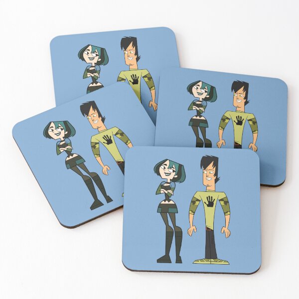 Item preview, Total Drama; Gwen and Trent; Sea Blue designed and sold by Marco Bottiglieri.