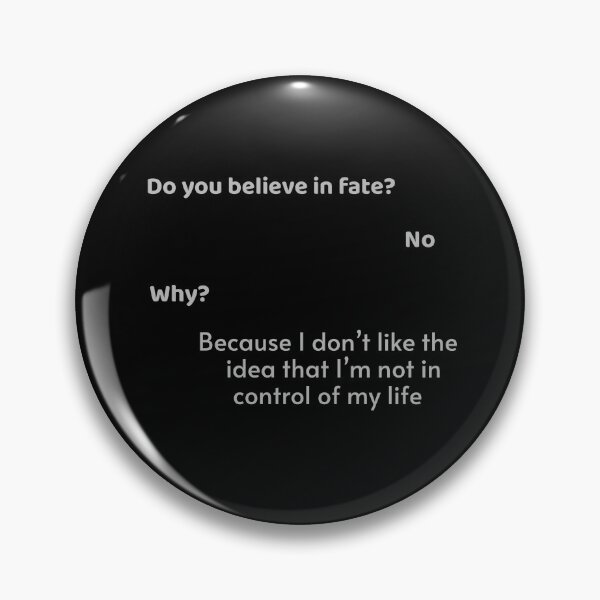 Item preview, Do You Believe in Fate? Dark Humor designed and sold by apex.vibe.