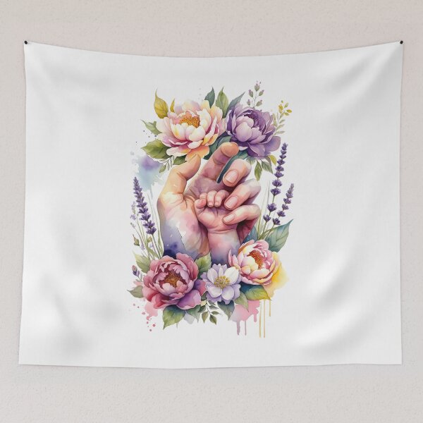 Item preview, The Eternal Bond: A Mother’s Gentle Grasp designed and sold by RoseVathRam.