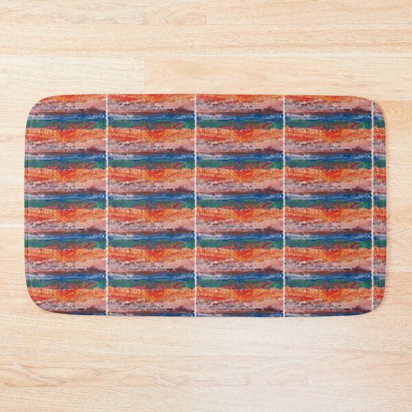 Item preview, Colorful Abstract Sunset Watercolor Painting designed and sold by Robvinc.