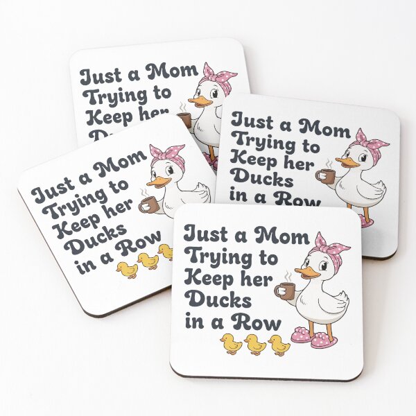 Item preview, Mom trying to keep ducks in a row designed and sold by HandicraftArt.