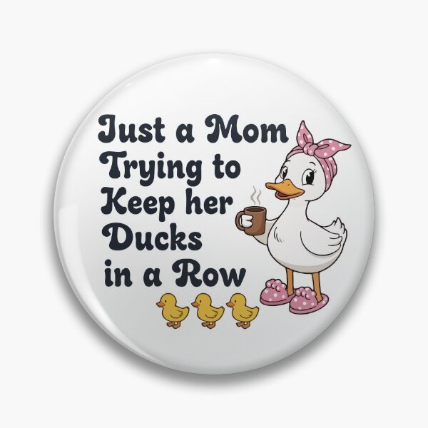 Item preview, Mom trying to keep ducks in a row designed and sold by HandicraftArt.