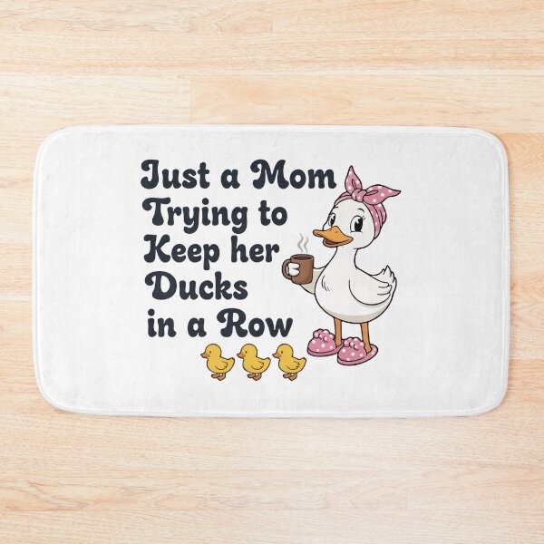 Item preview, Mom trying to keep ducks in a row designed and sold by HandicraftArt.
