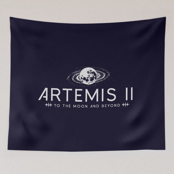 Item preview, Artemis II 2026 Moon Mission designed and sold by delllsdesigns.