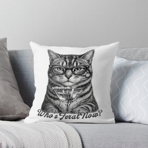 Item preview, Who's Feral Now? designed and sold by crittersitter.