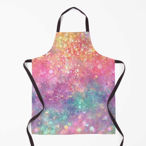 Item preview, Colorful Rainbow Faux Glitter Sparkle Bokeh Pastel Aesthetic designed and sold by Nyx Creates.