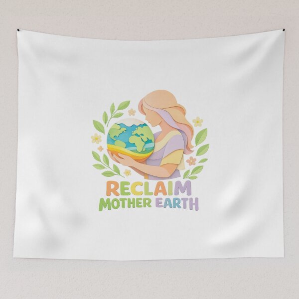 Item preview, Reclaim Mother Earth designed and sold by LuveraxArt.