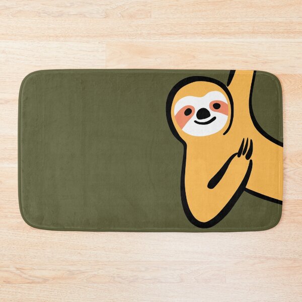 Item preview, Isolated Orange Sloth for Close Up Graphics designed and sold by ATGFC.