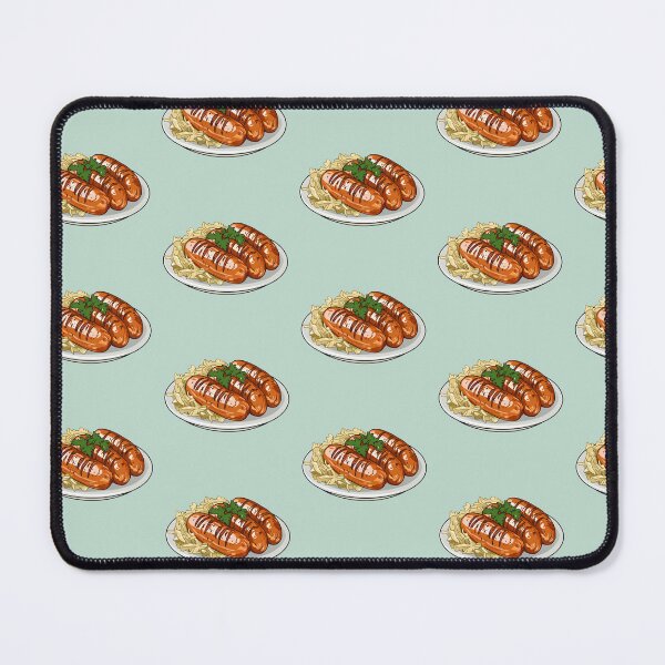 Item preview, Grilled sausage with sauerkraut designed and sold by sakurashorty.