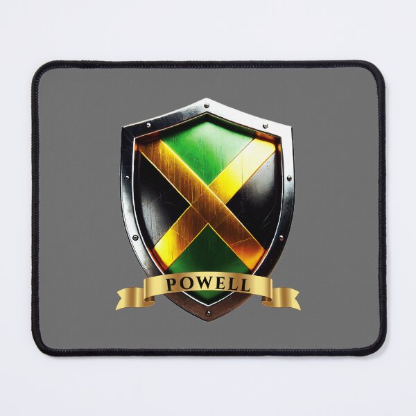 Item preview, Powell Jamaica Surname Shield designed and sold by Highlandkings.