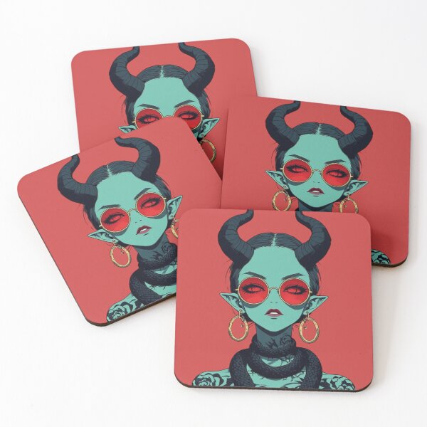 Item preview, Serpentine Succubus: Teal Crimson Gaze designed and sold by Jimakmo.